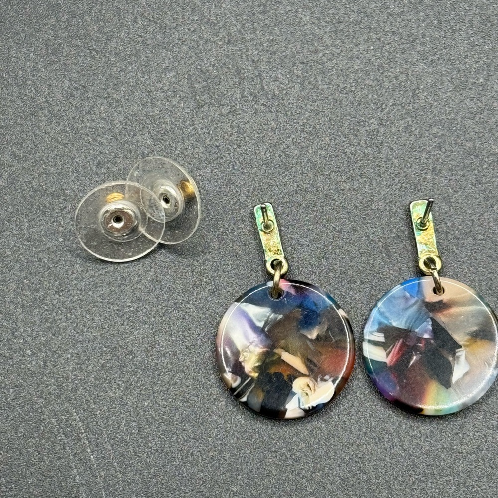 Loft Multicolor Dangle Earrings - image 7
